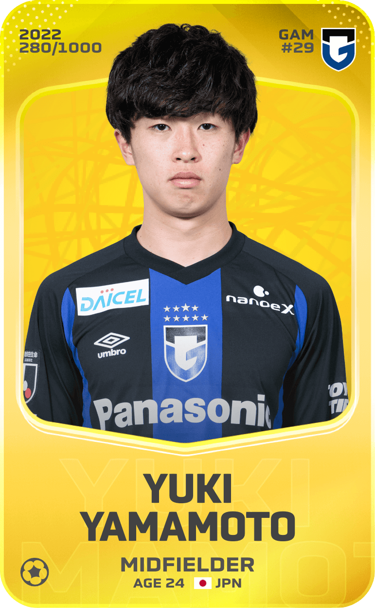 Yuki Yamamoto 2022-23 • Limited 280/1000