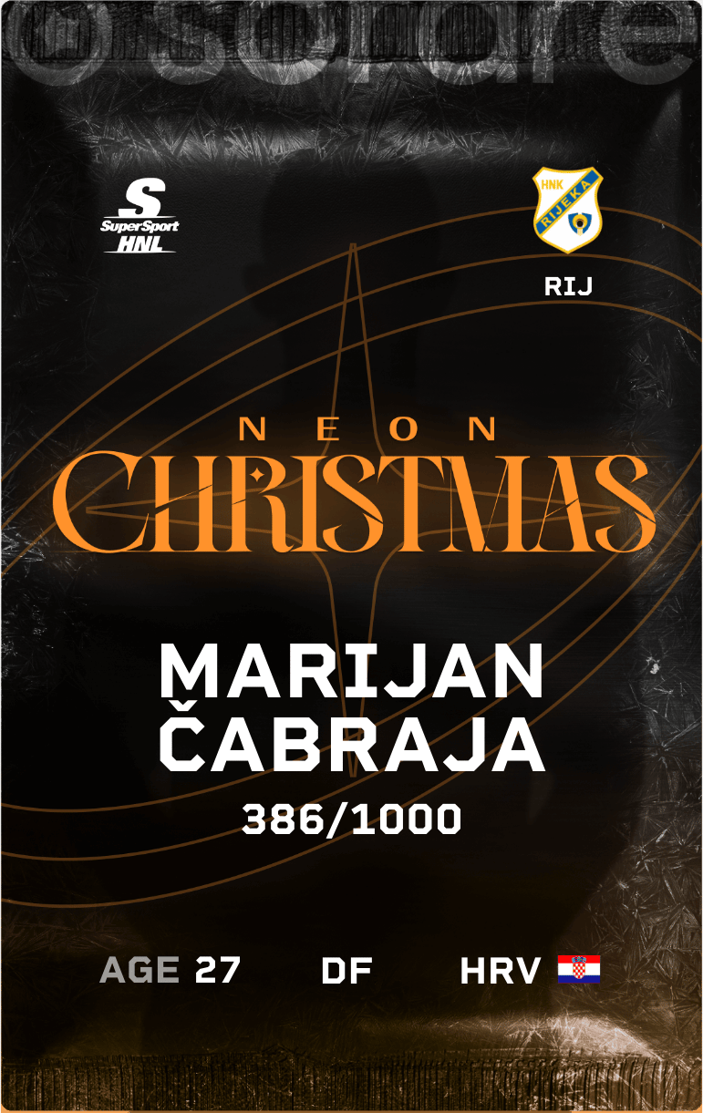 Marijan Čabraja 2024-25 • Limited 386/1000