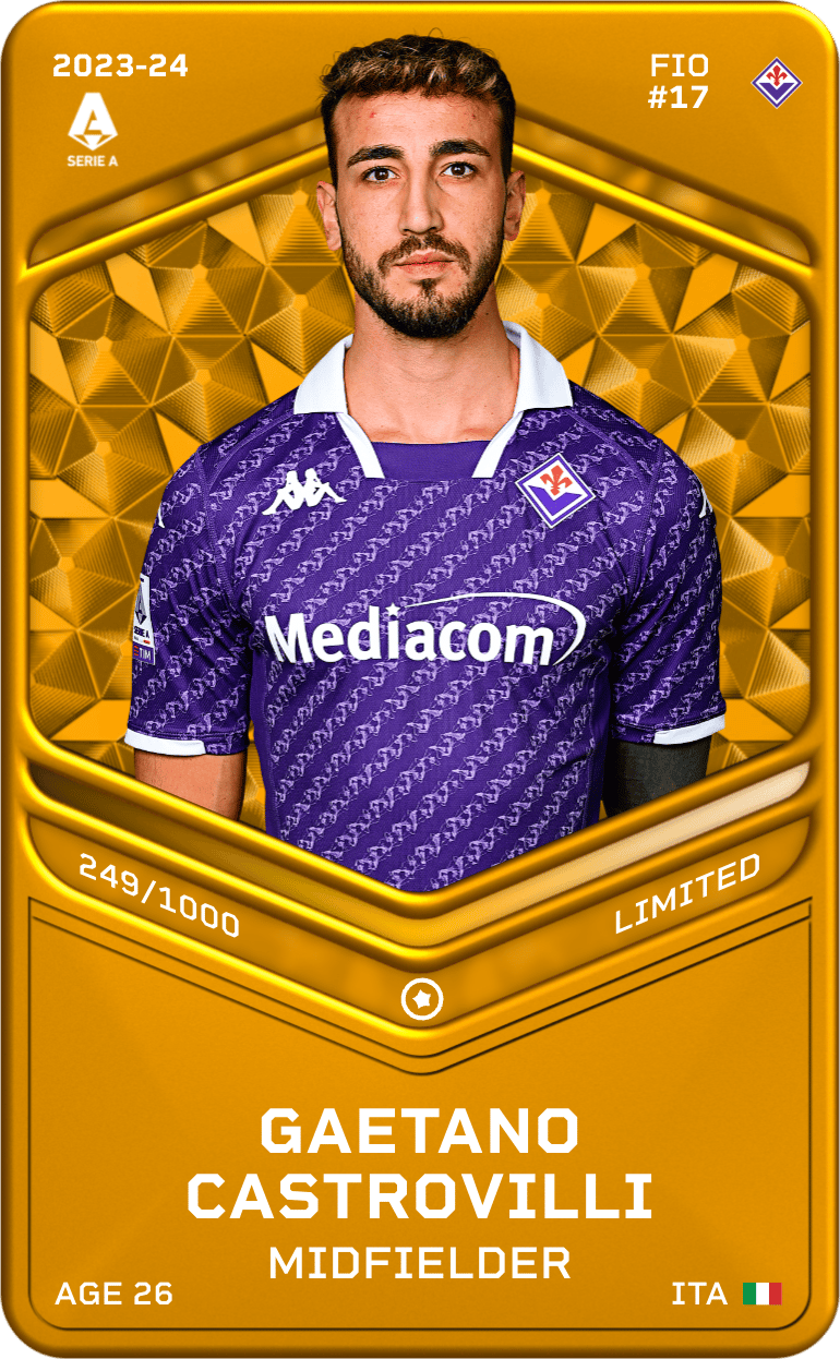 Gaetano Castrovilli 2023-24 • Limited 249/1000