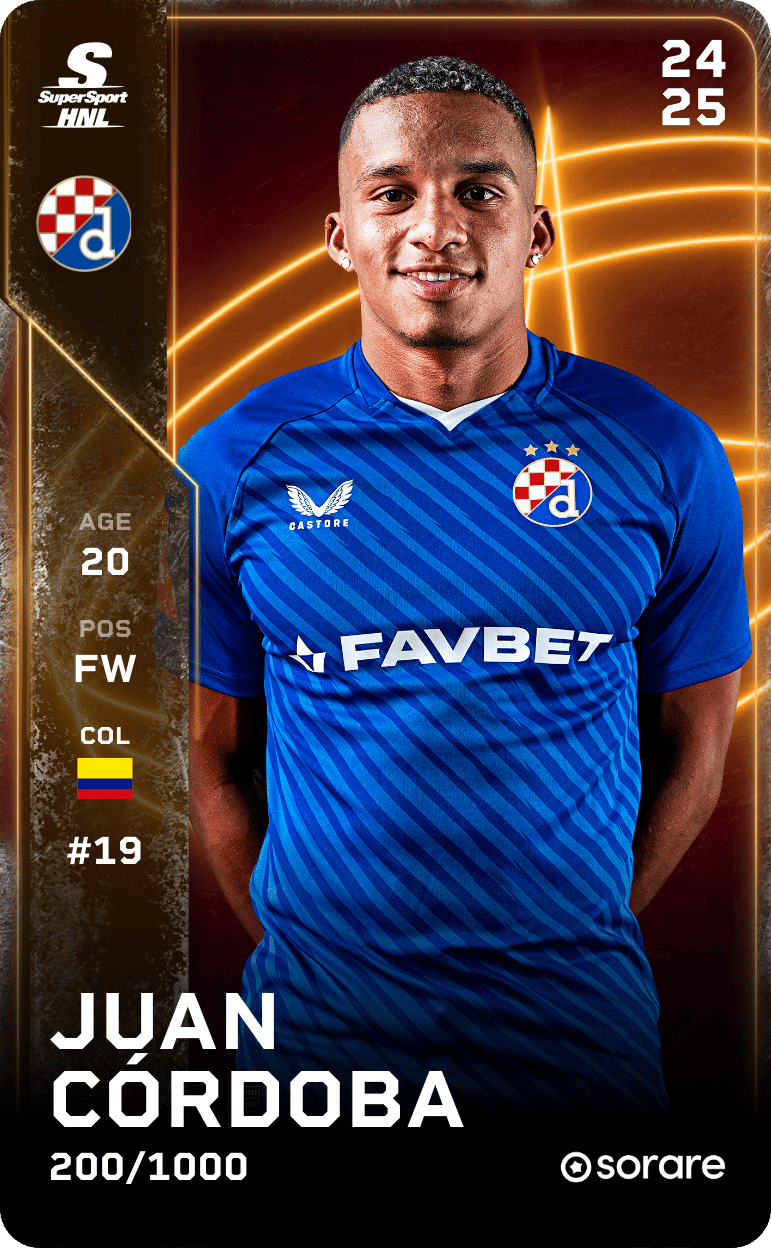 Juan Córdoba 2024-25 • Limited 200/1000