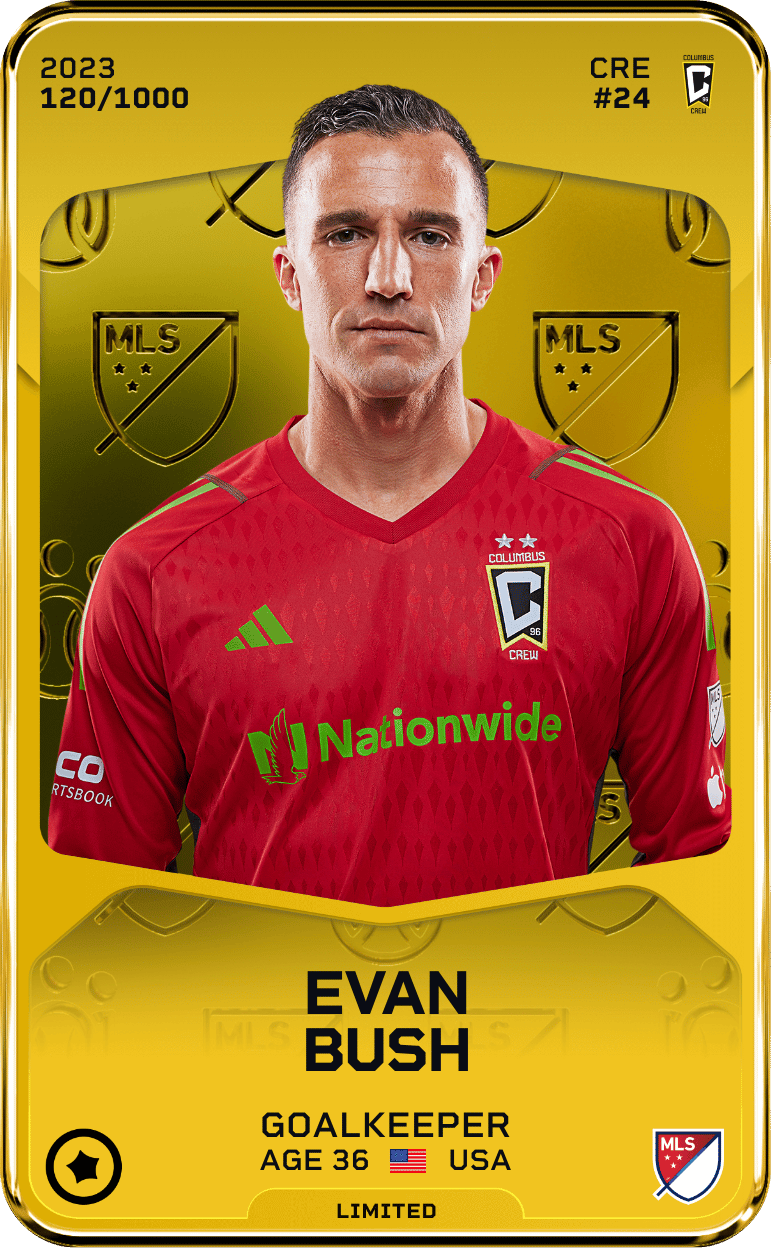Evan Bush 2023-24 • Limited 120/1000