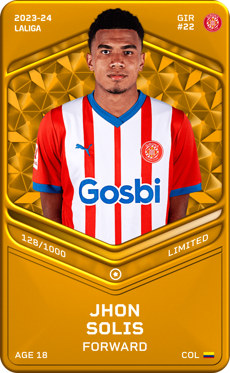 Jhon Solis 2023-24 • Limited 128/1000