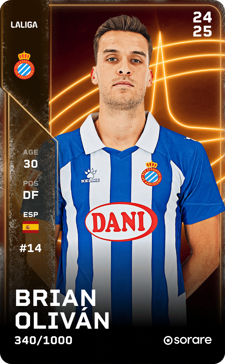 Brian Oliván 2024-25 • Limited 340/1000
