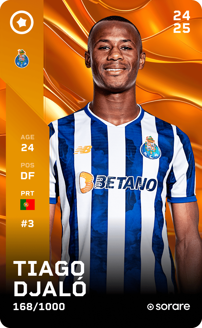 Tiago Djaló 2024-25 • Limited 168/1000