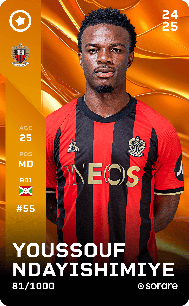 Youssouf Ndayishimiye 2024-25 • Limited 81/1000