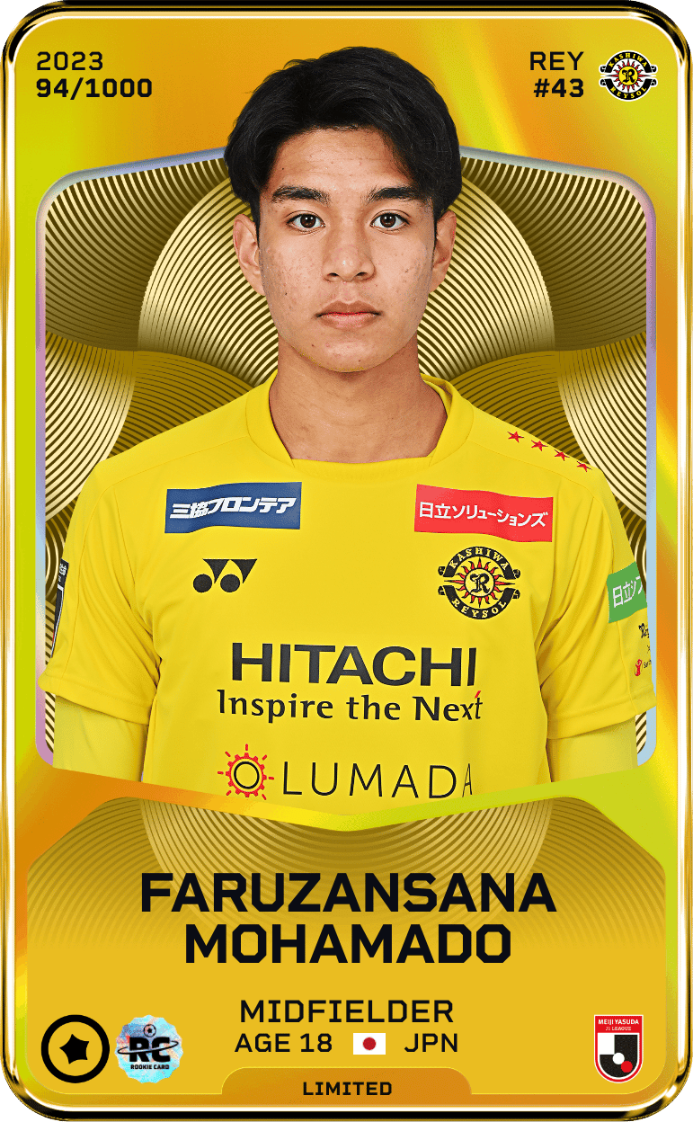 FARUZANSANA MOHAMADO 2023-24 • Limited 94/1000