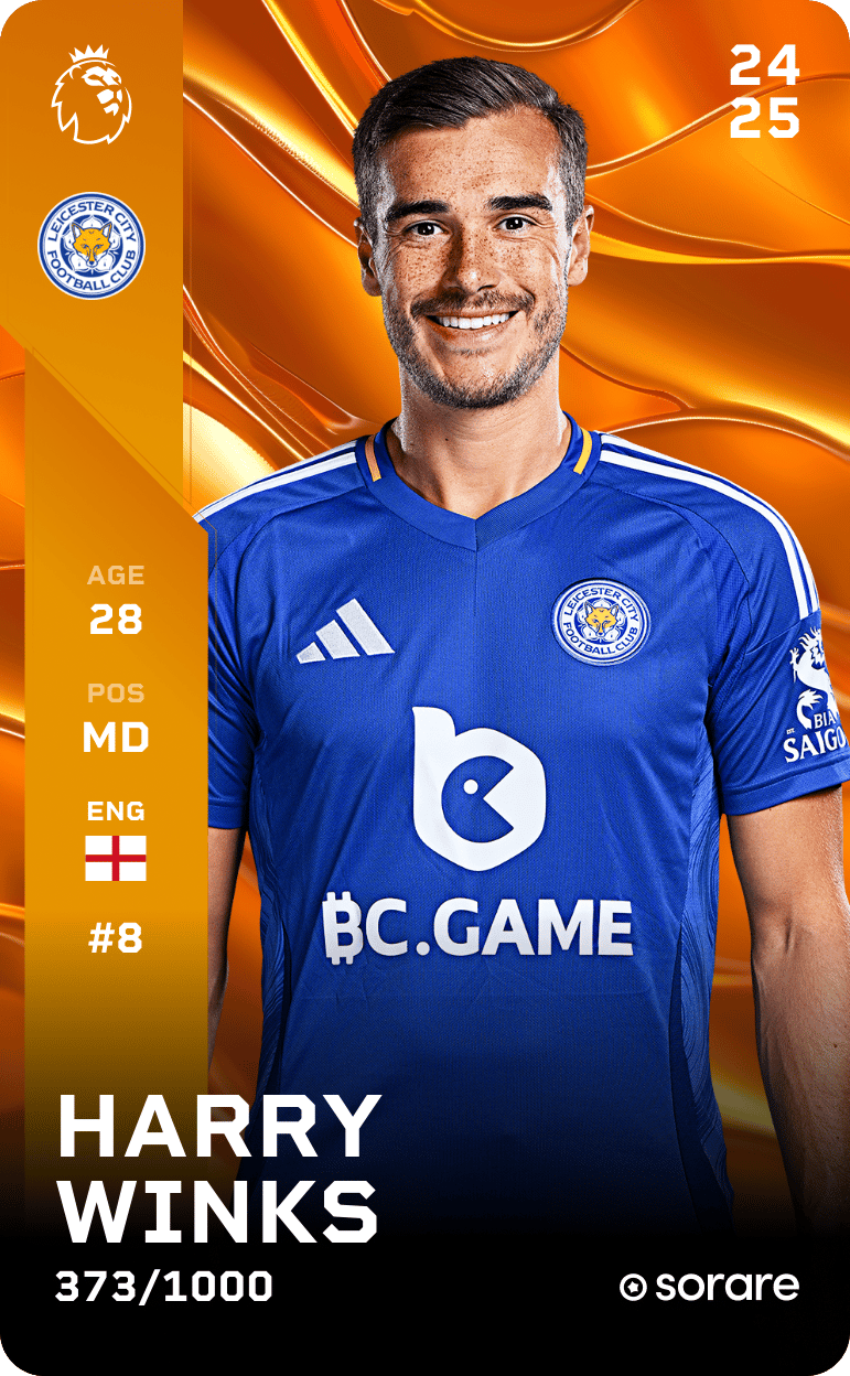Harry Winks 2024-25 • Limited 373/1000