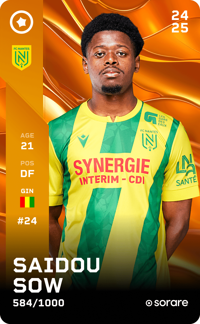 Saidou Sow 2024-25 • Limited 584/1000