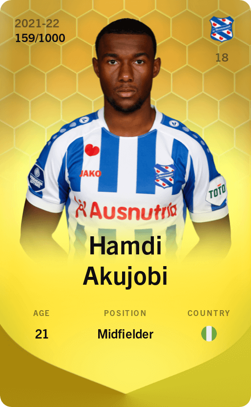 Hamdi Akujobi 2021-22 • Limited 159/1000