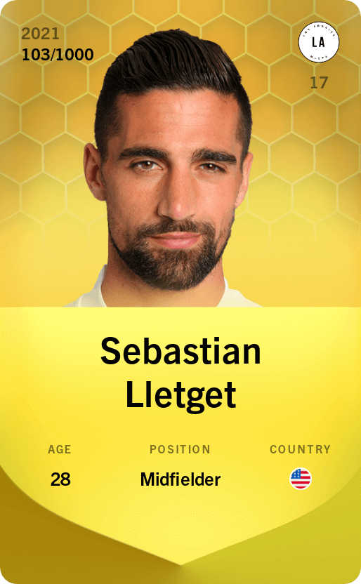 Sebastian Lletget 2021-22 • Limited 103/1000