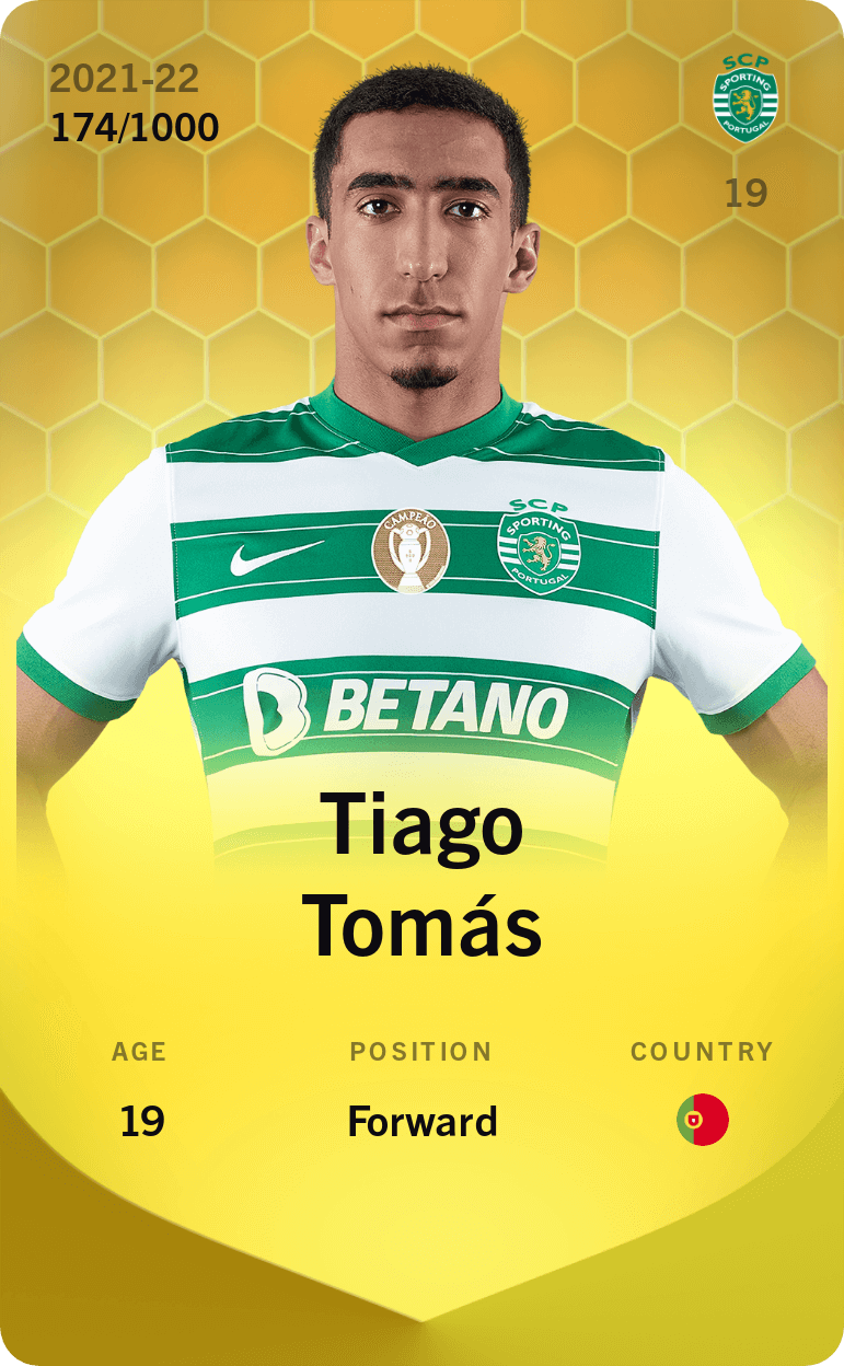 Tiago Tomás 2021-22 • Limited 174/1000