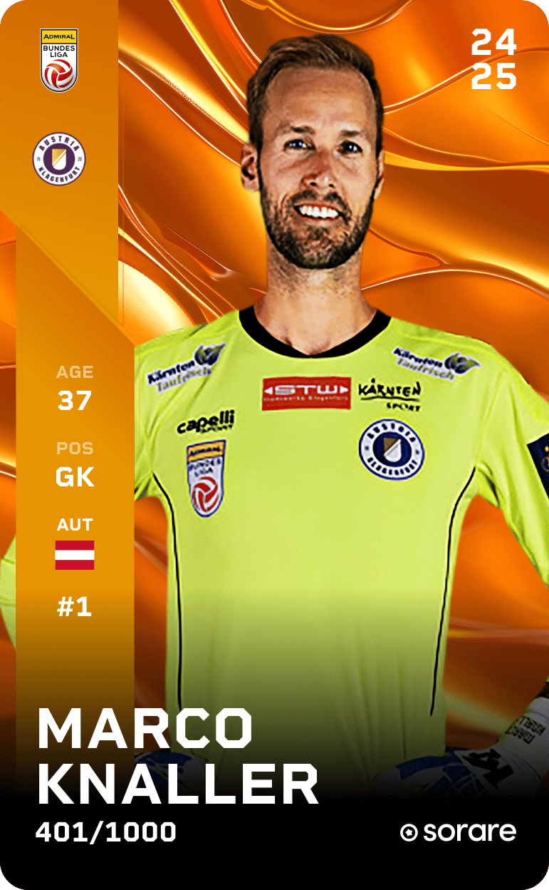 Marco Knaller 2024-25 • Limited 401/1000