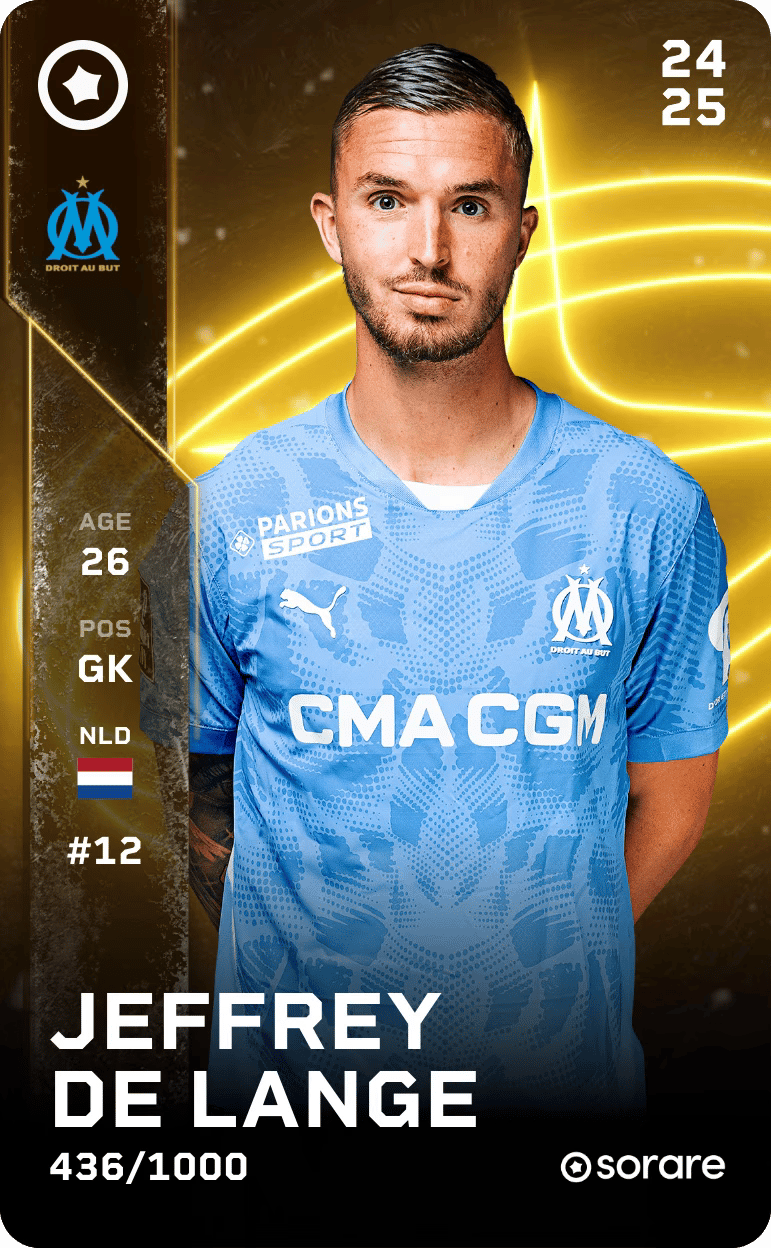 Jeffrey de Lange 2024-25 • Limited 436/1000
