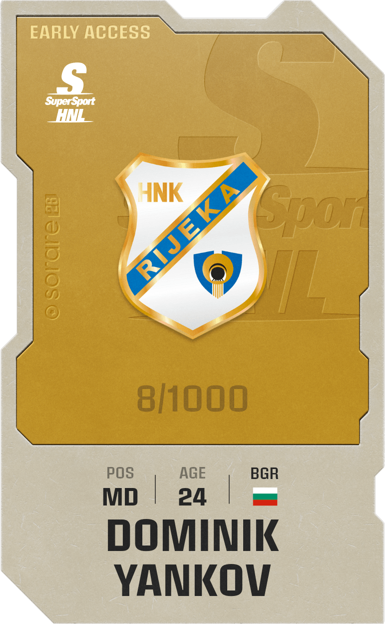 Dominik Yankov 2025-26 • Limited 8/1000