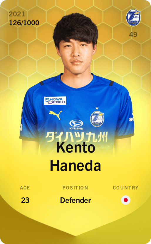 Kento Haneda 2021-22 • Limited 126/1000