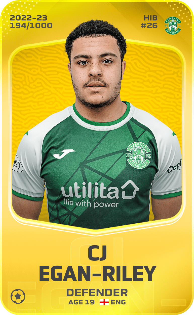 CJ Egan-Riley 2022-23 • Limited 194/1000