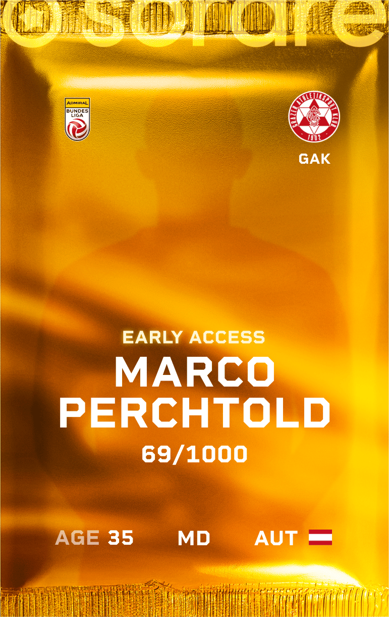 Marco Perchtold 2024-25 • Limited 69/1000