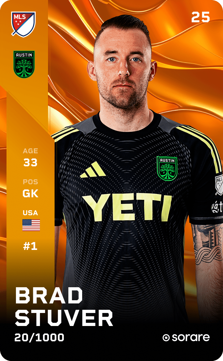 Brad Stuver 2025-26 • Limited 20/1000