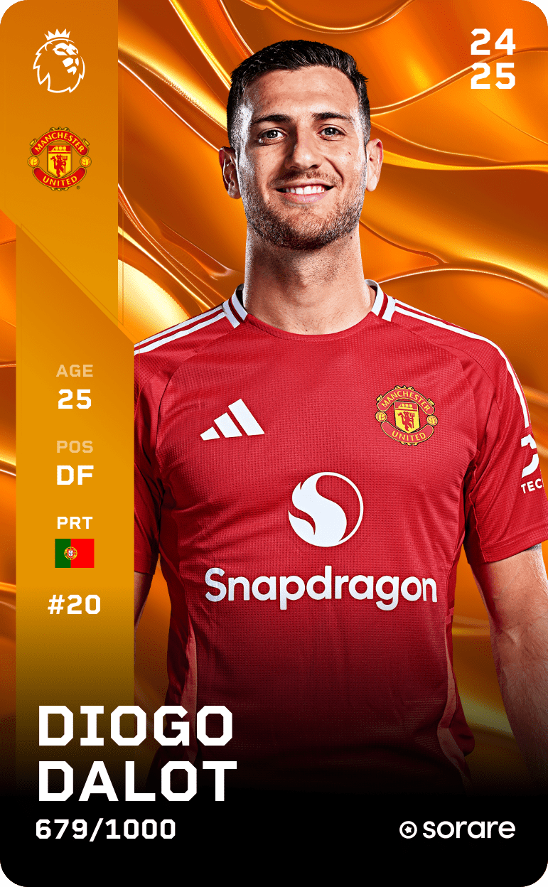 Diogo Dalot 2024-25 • Limited 679/1000