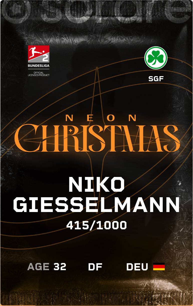 Niko Gießelmann 2024-25 • Limited 415/1000