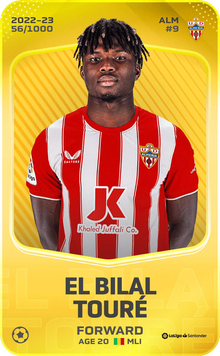 El Bilal Touré 2022-23 • Limited 56/1000