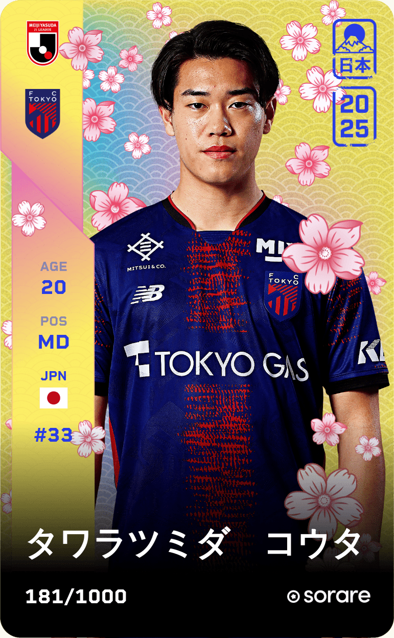 Kota Tawaratsumida 2025-26 • Limited 181/1000