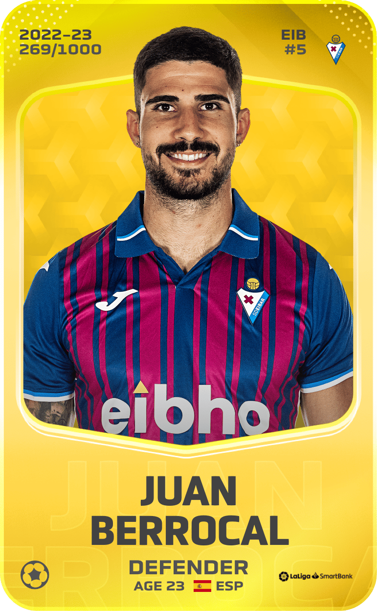 Juan Berrocal 2022-23 • Limited 269/1000