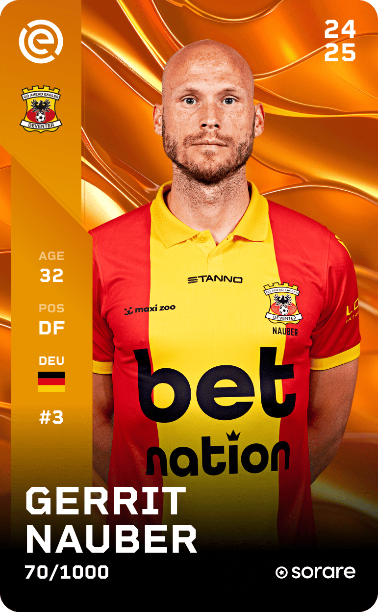 Gerrit Nauber 2024-25 • Limited 70/1000