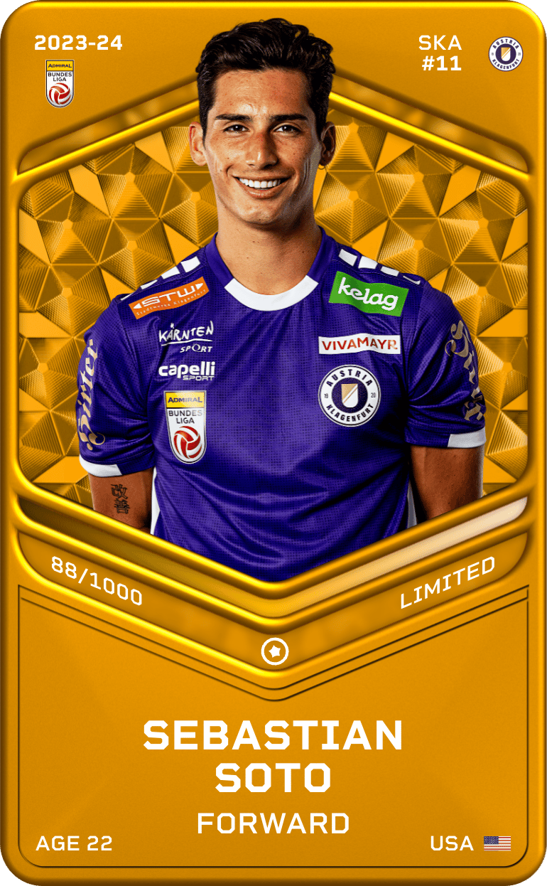 Sebastian Soto 2023-24 • Limited 88/1000