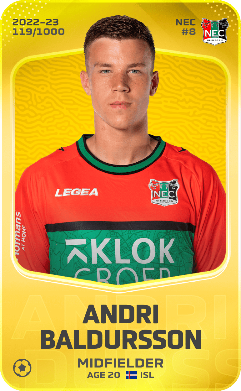 Andri Baldursson 2022-23 • Limited 119/1000