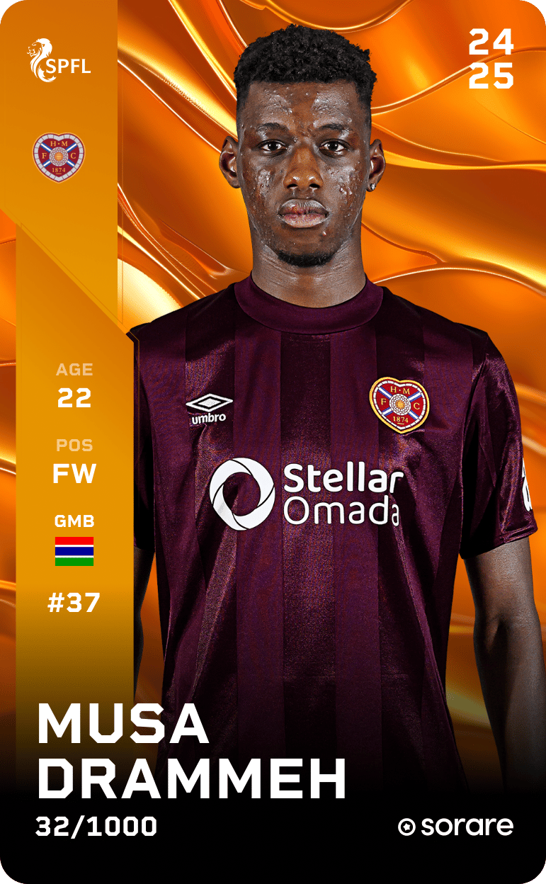Musa Drammeh 2024-25 • Limited 32/1000