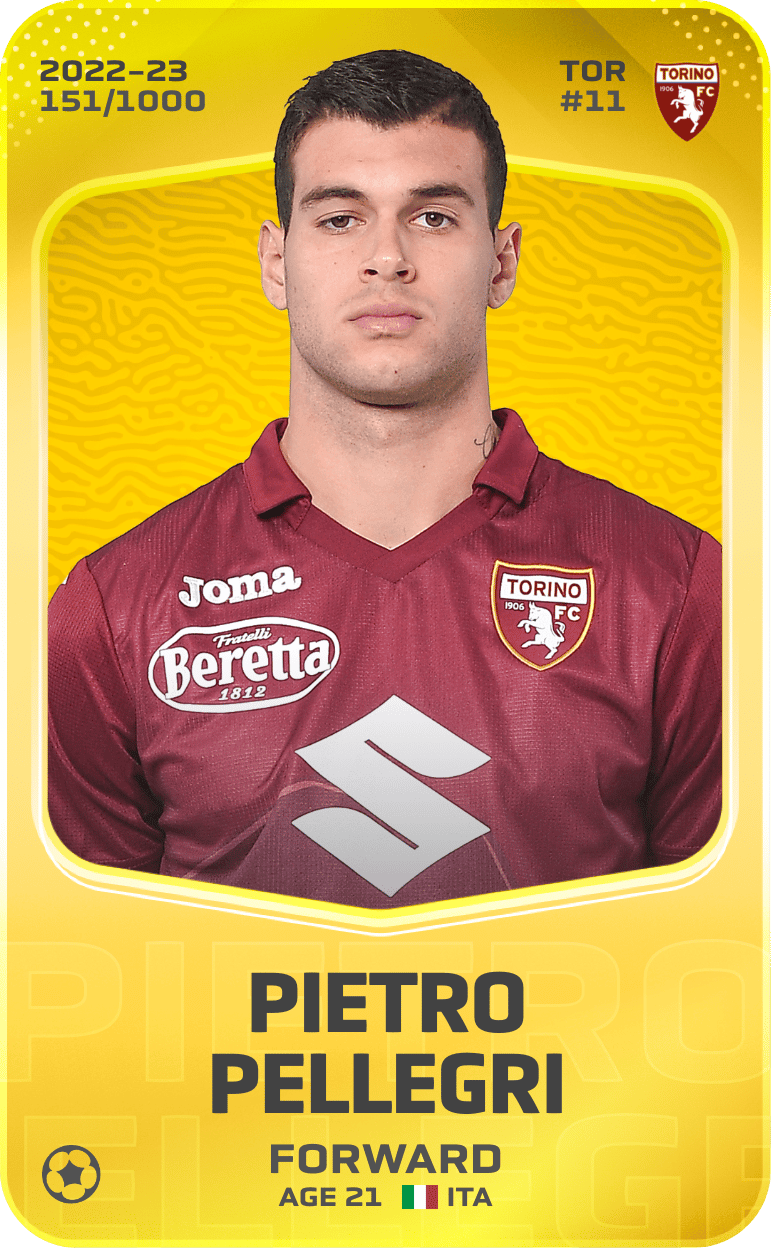 Pietro Pellegri 2022-23 • Limited 151/1000