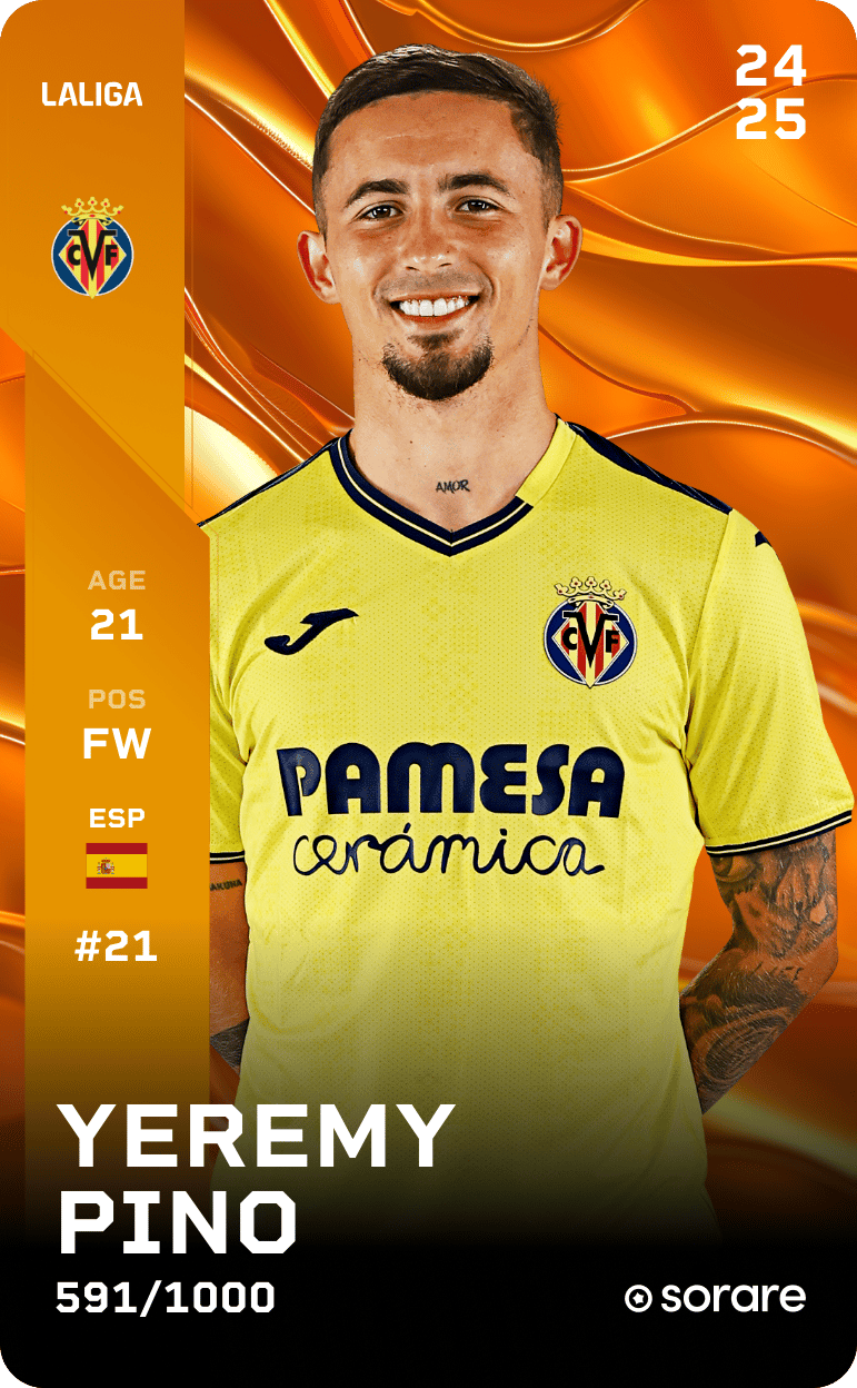 Yeremy Pino 2024-25 • Limited 591/1000