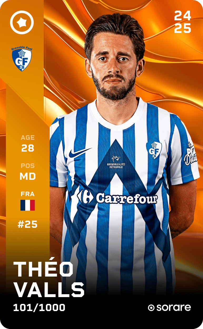 Théo Valls 2024-25 • Limited 101/1000