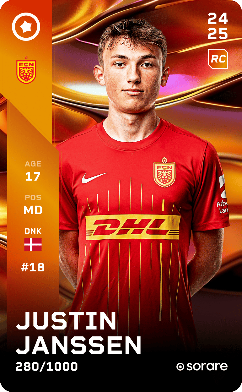Justin Janssen 2024-25 • Limited 280/1000