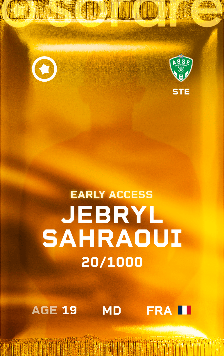 Jebryl Sahraoui 2024-25 • Limited 20/1000