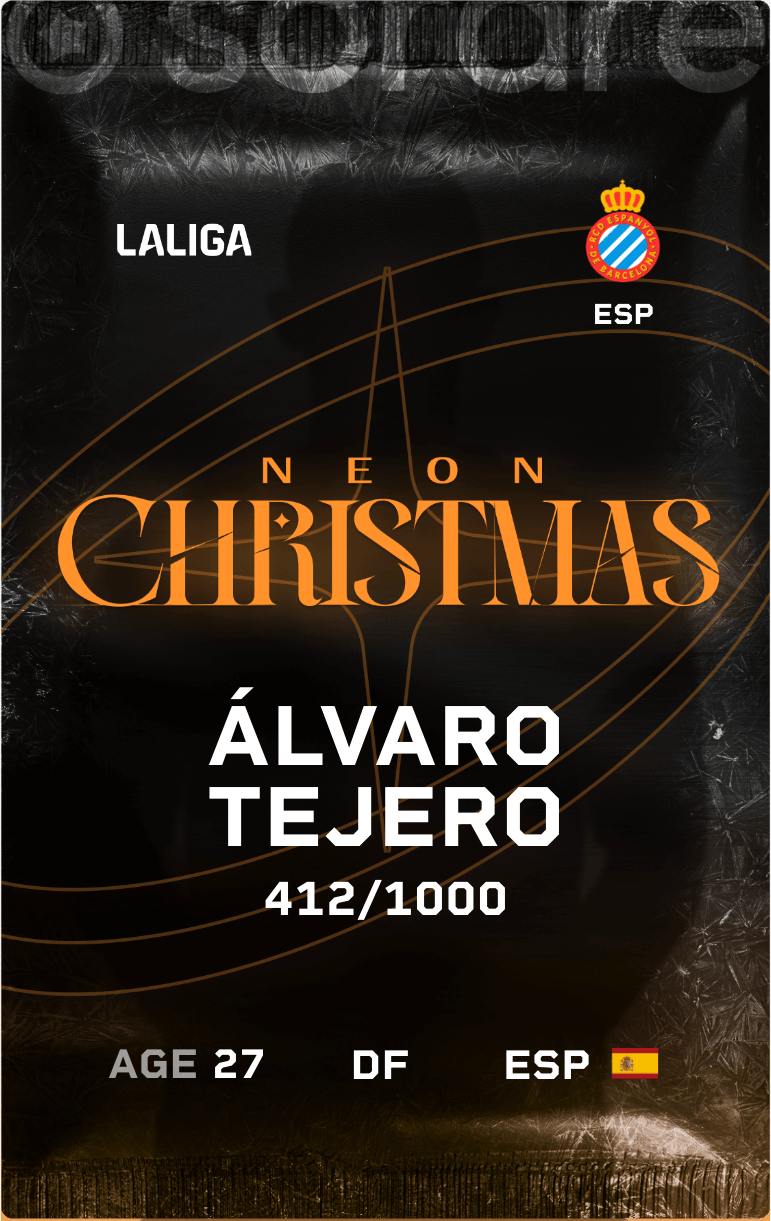 Álvaro Tejero 2024-25 • Limited 412/1000