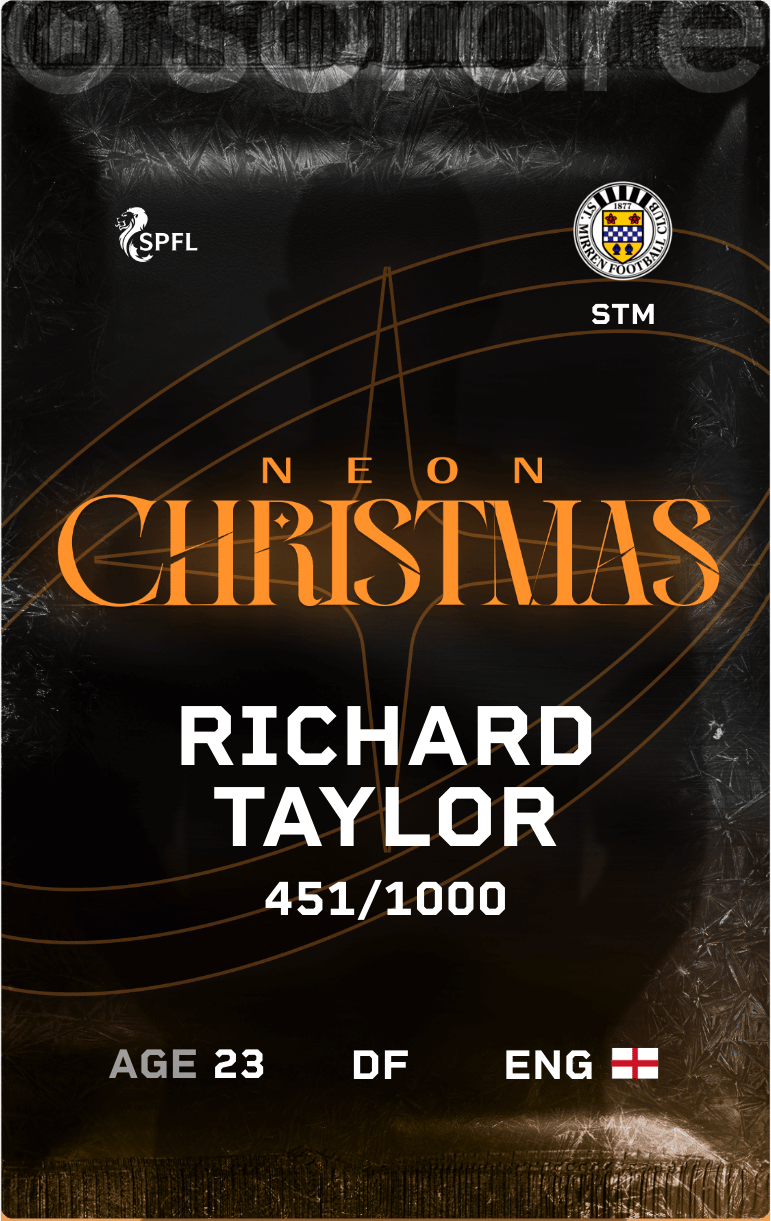 Richard Taylor 2024-25 • Limited 451/1000