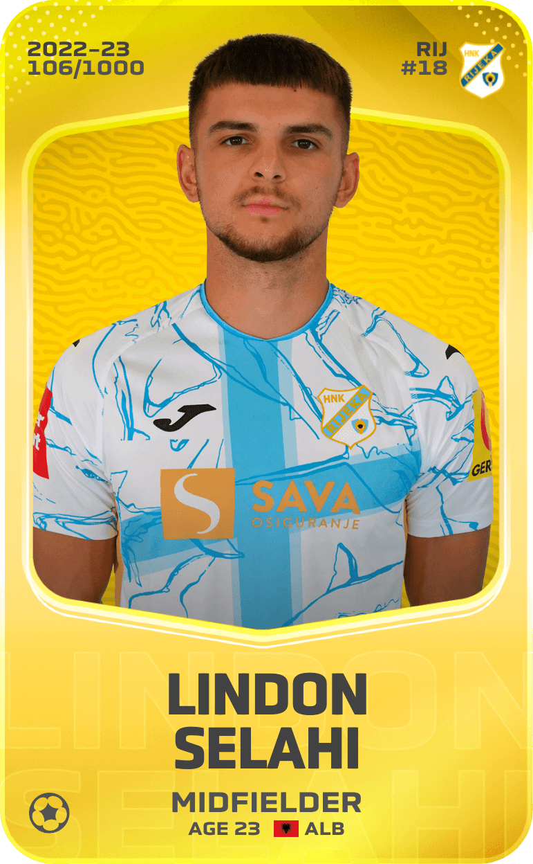 Lindon Selahi 2022-23 • Limited 106/1000