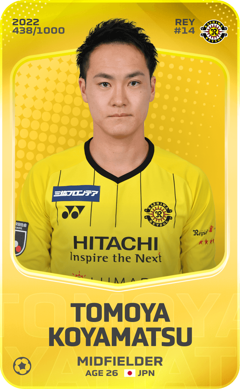 Tomoya Koyamatsu 2022-23 • Limited 438/1000