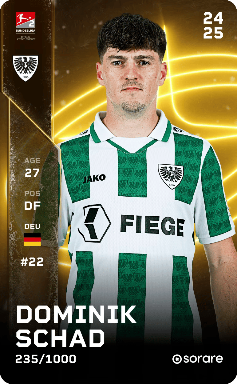 Dominik Schad 2024-25 • Limited 235/1000