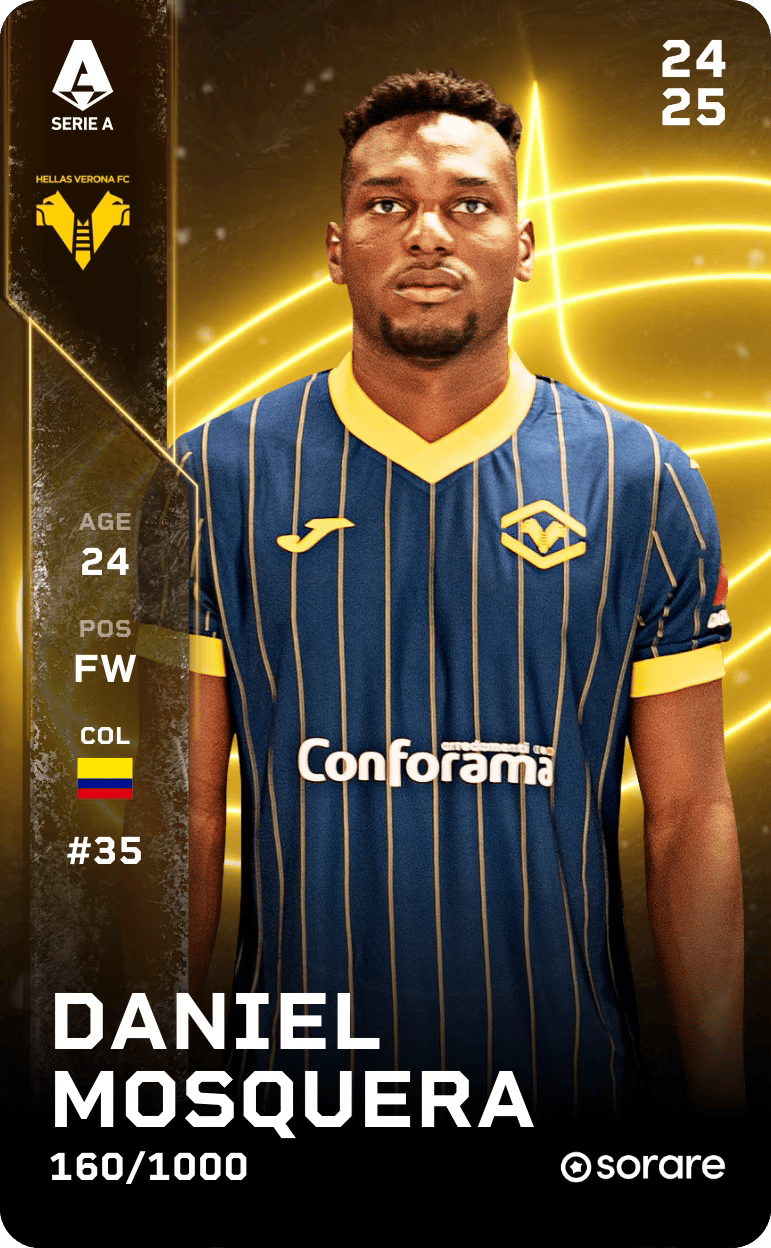 Daniel Mosquera 2024-25 • Limited 160/1000