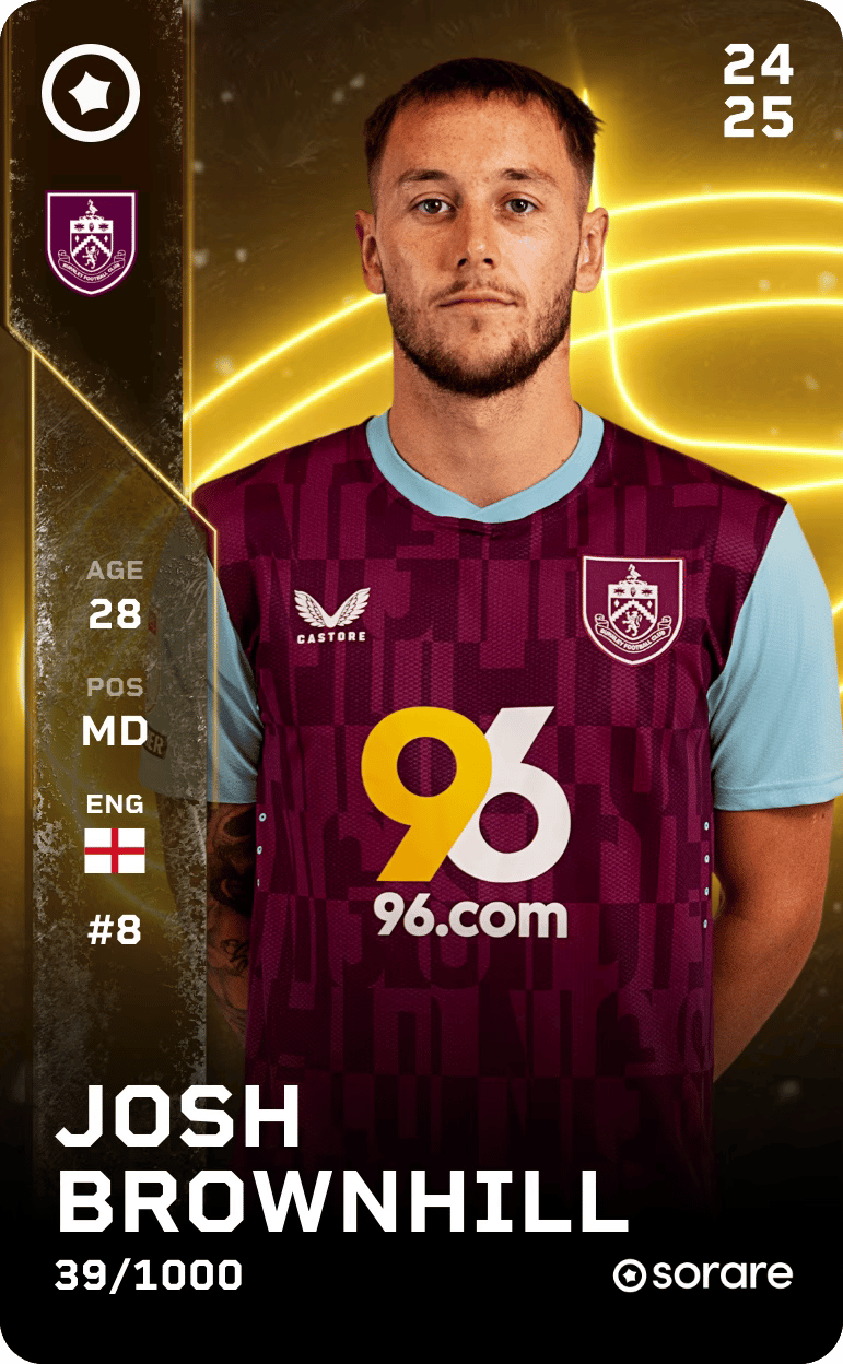 Josh Brownhill 2024-25 • Limited 39/1000