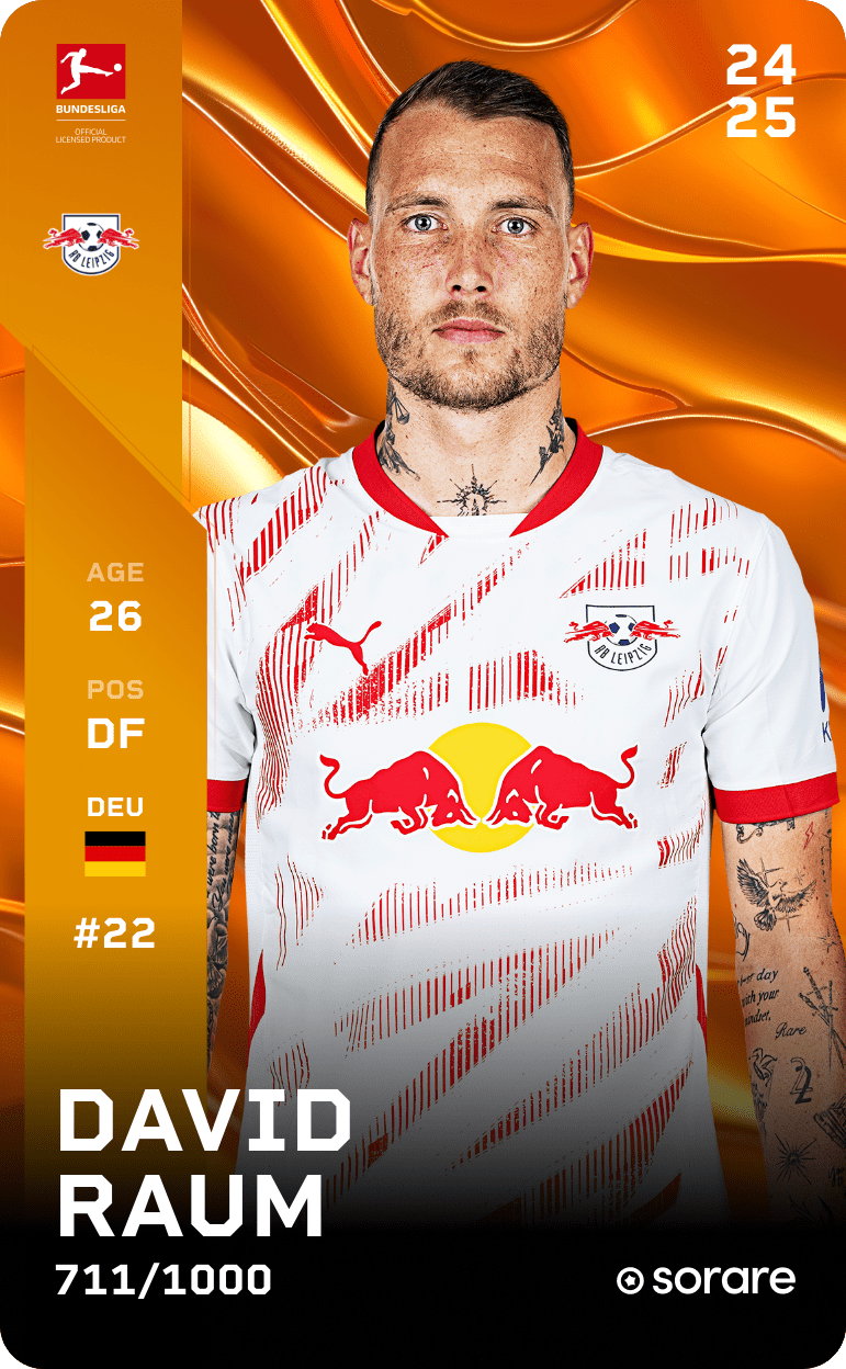 David Raum 2024-25 • Limited 711/1000