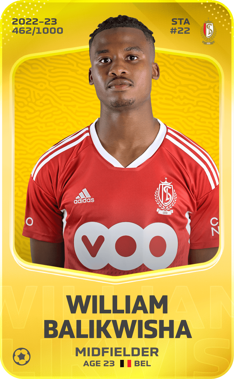 William Balikwisha 2022-23 • Limited 462/1000