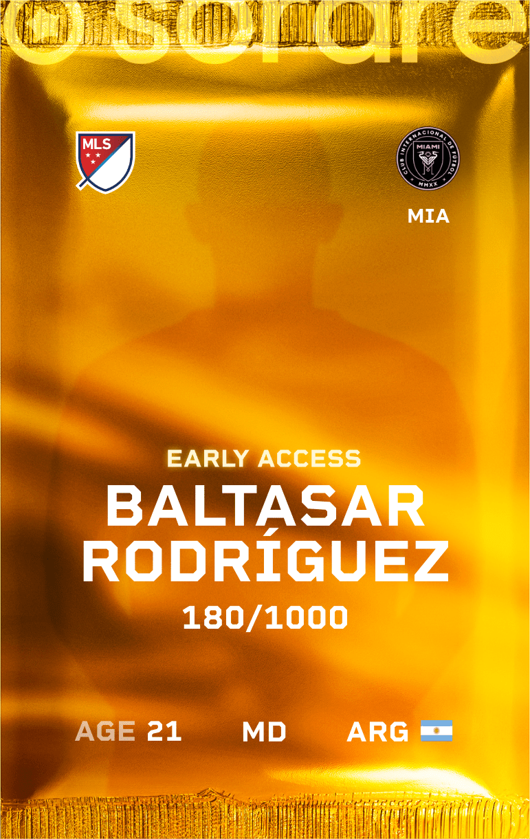 Baltasar Rodríguez 2025-26 • Limited 180/1000