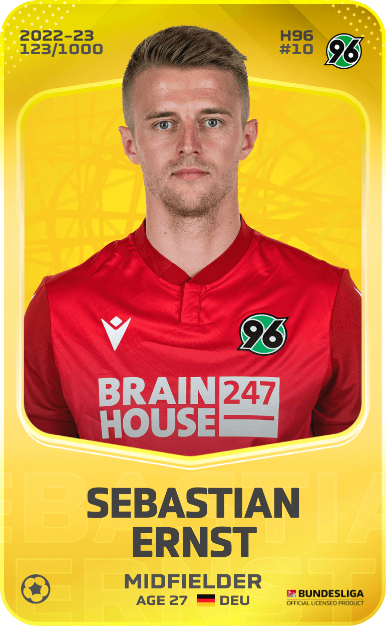 Sebastian Ernst 2022-23 • Limited 123/1000