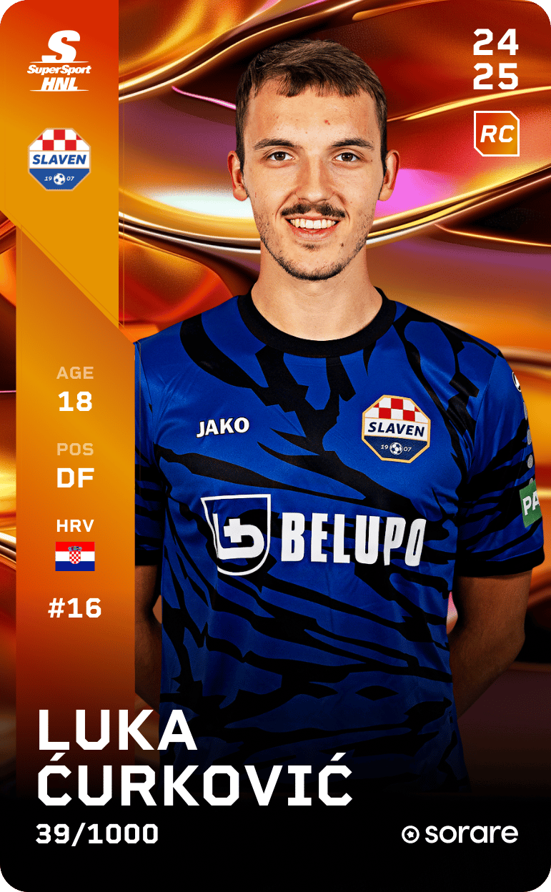 Luka Ćurković 2024-25 • Limited 39/1000