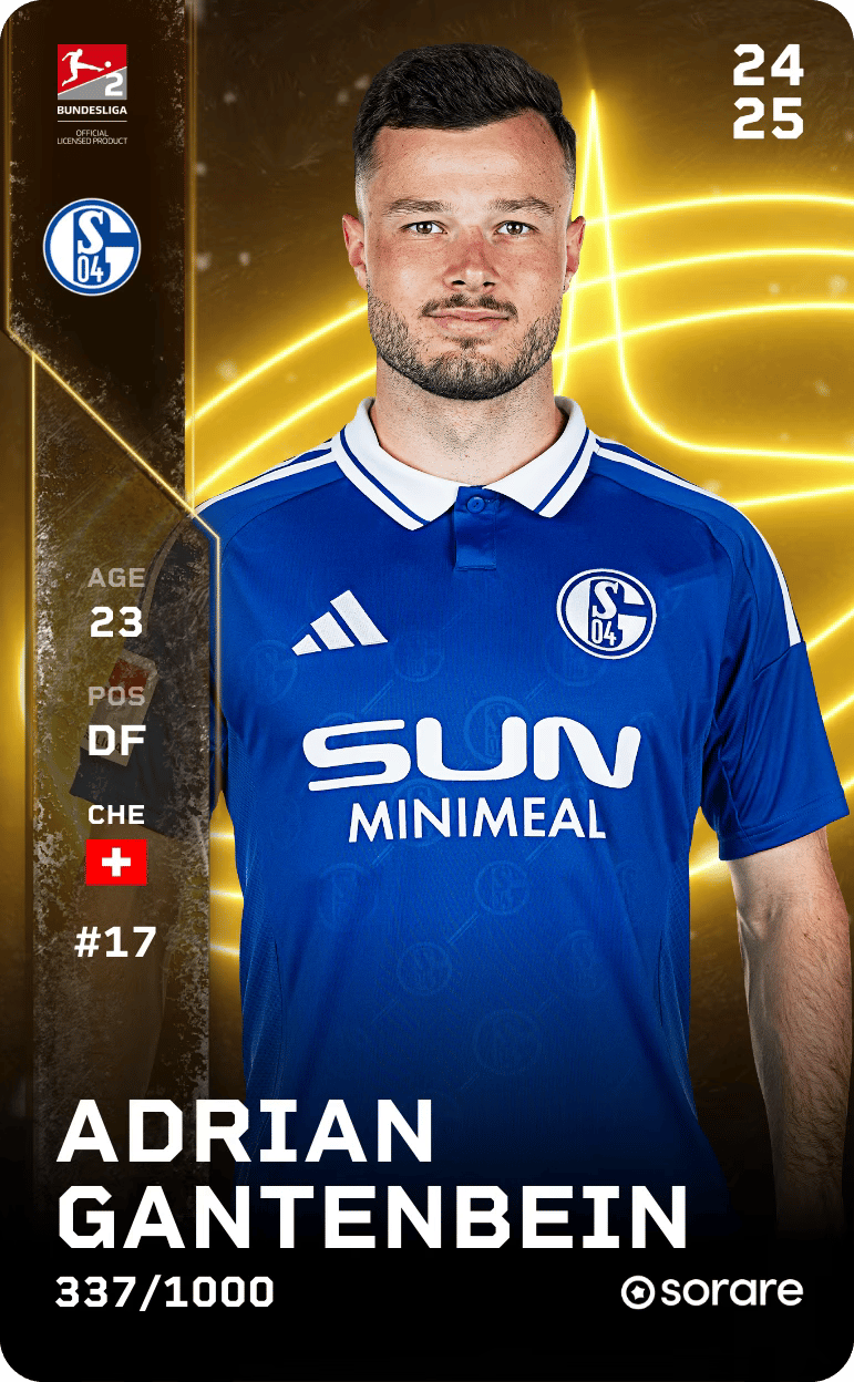 Adrian Gantenbein 2024-25 • Limited 337/1000
