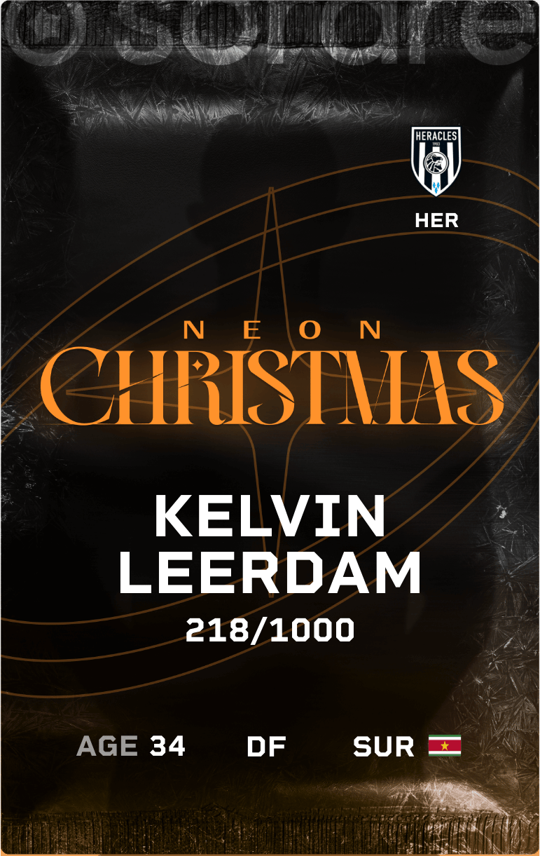 Kelvin Leerdam 2024-25 • Limited 218/1000
